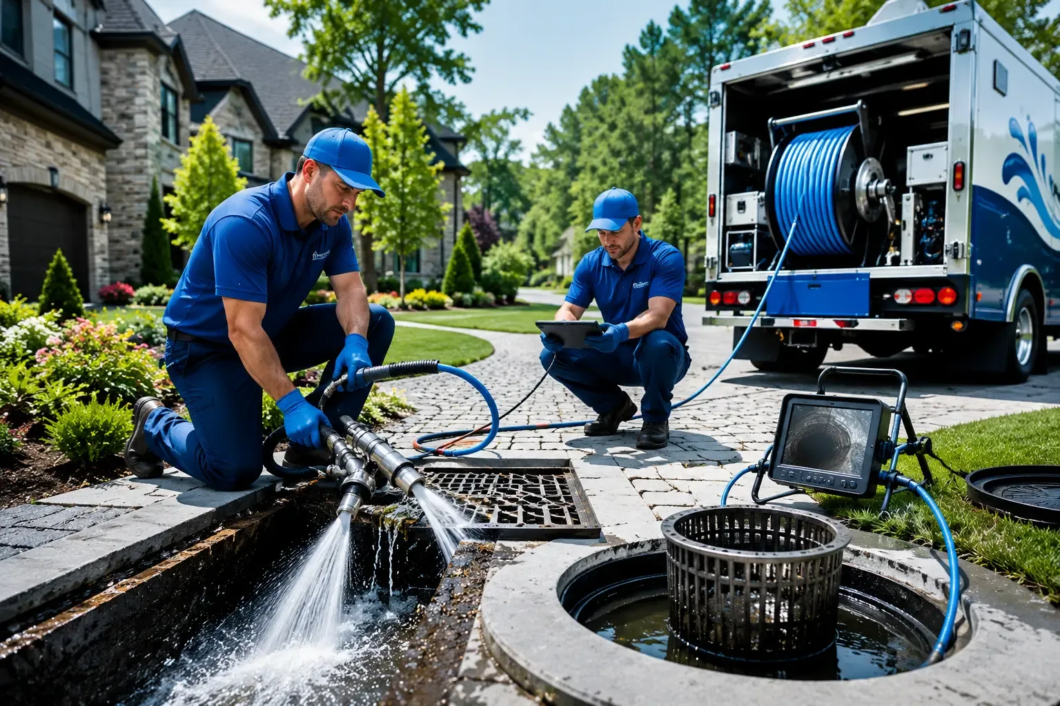 Local outdoor drain cleaning professionals in Pleasant Grove, CA