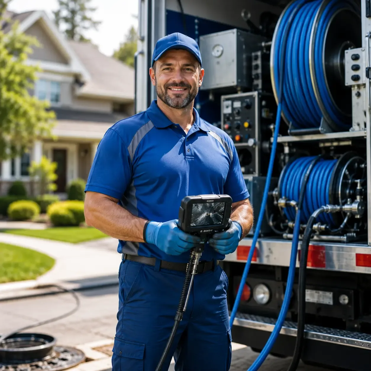 Local outdoor drain cleaning specialists in Pleasant Grove, CA